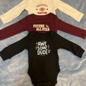 *New* Bundles brand 3pk Baby Onesie